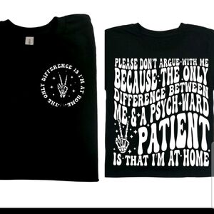 Funny shirt Dont Argue With Me Sarcasm humor